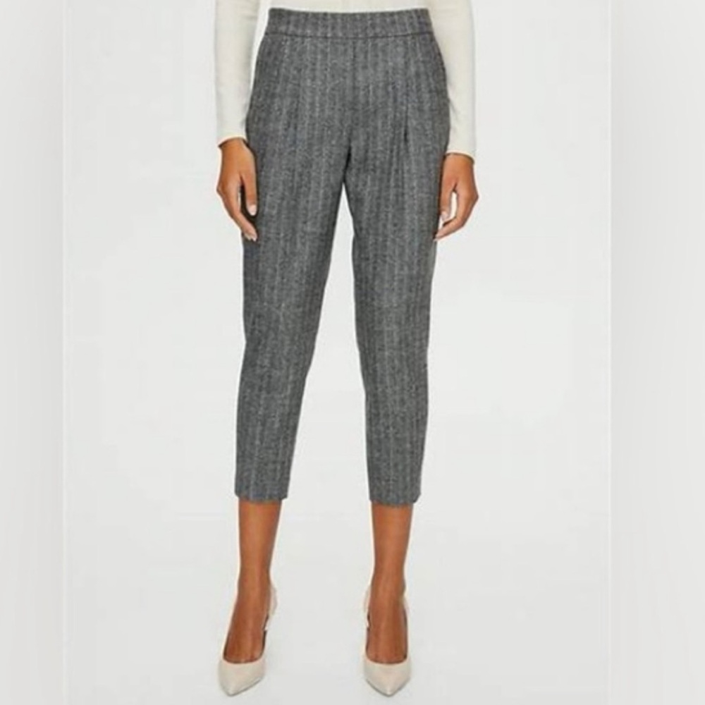 Aritzia Babaton Conan pants cashmere Wool Blend Trousers Sz S #W1